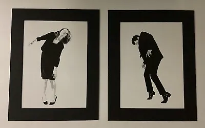 $189 • Buy ROBERT LONGO Men In The Cities Set Of TWO Images, Matted 11x14 Frame Ready #2