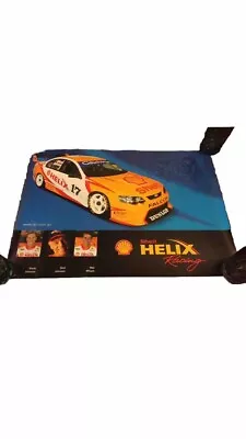 DJR SHELL HELIX RACING FORD FALCON POSTER 58cm X 42cm • $10