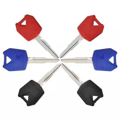 $11.04 • Buy 6 Motorcycle Parts Blank Key Uncut Blade For Kawasaki NINJA ZX-6R ZX-10R ZX-12R
