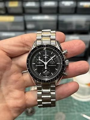 Stainless Steel Modded! OMEGA X Swatch MoonSwatch Men's Black Watch - SO33M100 • $325