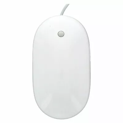 FAIR Apple Mighty Mouse A1152 (MB112LL/B)  Optical Wired Mouse - White • $8.79