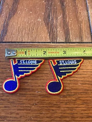 $6.99 • Buy Lot Of 2 - St. Louis Blues Nhl Hockey Vintage 2  Team Logo Patch