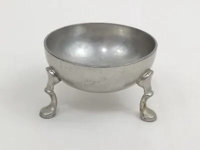 Williamsburg Virginia Shirley 3-Footed Bowl Vintage Pewter Dish 2.5  Ring Holder • $23.98