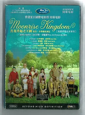 SEALED NEW BLU-RAY DISC: MOONRISE KINGDOM Bruce Willis Edward Norton 1080p 2012 • $10.99