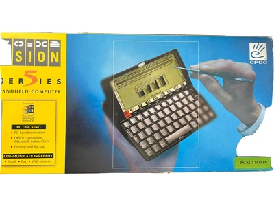 £31 • Buy Psion Series 5 8mb Handheld Computer,boxed And Complete With Accessories