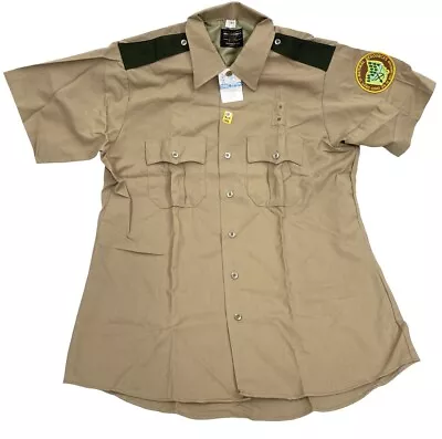 NEW Vintage Ohio Department Of Natural Resources Clifton Work Shirt L 16 1/2 • $21.24