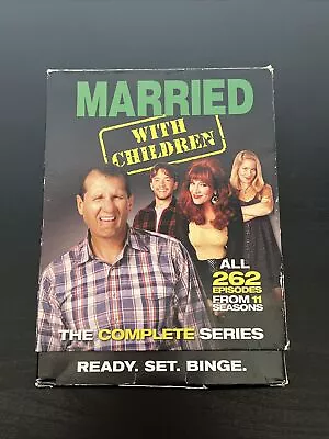 Married With Children The Complete Series 11-DVD Boxed Set All Discs Good Shape • $23