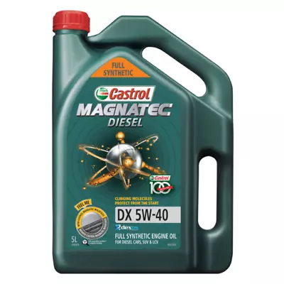 Castrol Magnatec Diesel DX 5W-40 Engine Oil 5L - 3383629 • $74.99