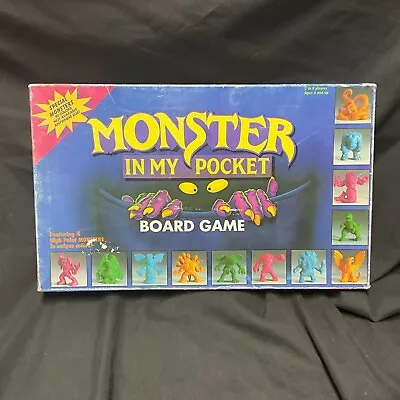 Monster In My Pocket Board Game Rare Complete 1991 • $199.99