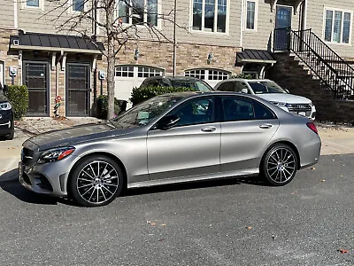 Set Of 4 17  Black Mercedes Benz AMG Wheel Rim C300 GLA250 CLA250 C230 C250 C180 • $825