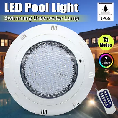 36W LED Swimming Pool Light Underwater Light Waterproof Lamp W/ Remote Control • $40.85