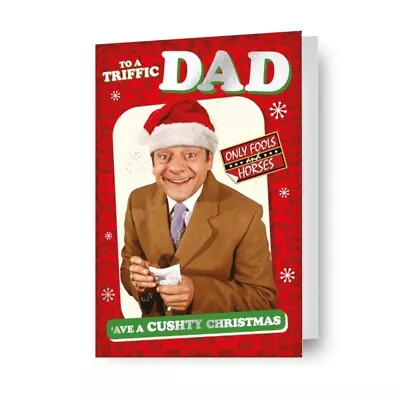 Christmas Card Only Fools & Horses Dad Christmas Card Includes Envelope • £2.38