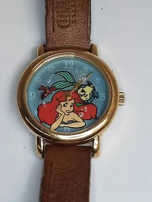 $25 • Buy VTG Disney-Timex Watch: The Little Mermaid - Ariel Flounder Sebastian (17-1288)