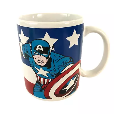 ZAK Captain America MUG Cup 11.5 Oz Marvel Comics Superhero • $12.99