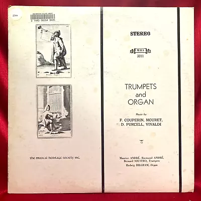 Couperin Mouret Purcell Vivaldi:  Trumpets And Organ - Bilgram/andre/soustra • $8.88