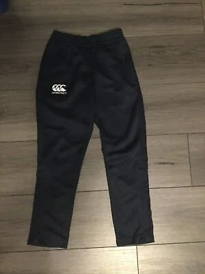 Canterbury Childrens Tapered Poly Knit Pant. Navy. Age: 6 • £14