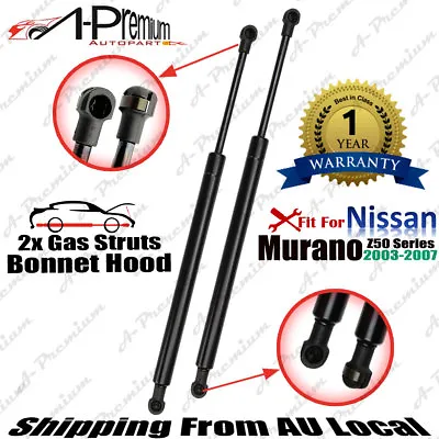 A-Premium Bonnet Hood Gas Struts For Nissan Murano Z50 Series 2003-2007 A Pair • $31.06