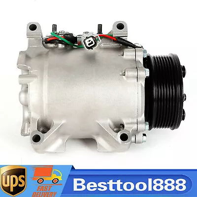 AC A/C Compressor W/ Clutch Fits For Honda CRV CR-V 2.4L 2002-2006 38870PNB006 • $100.71