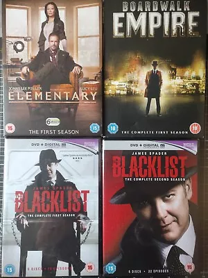 £6 • Buy The Blacklist - Season 1 & 2/Elementary Season 1/Boardwalk Empire Seeason 1 Dvds