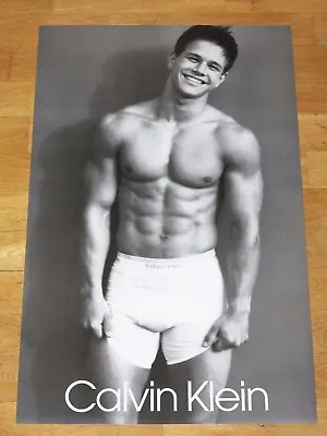 Marky Mark Wahlberg Calvin Klein Promo Poster Gay Nice Vintage Commercial 90s • $22.22