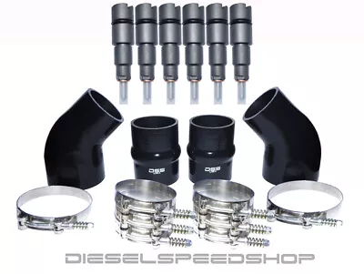 1998.5-2002 24 VALVE Dodge Cummins® 150HP INJECTORS & BLACK INTERCOOLER BOOT KIT • $549.99