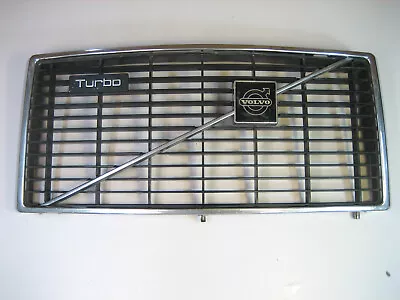 Volvo 240 Turbo Grille RARE Eggcrate With Badge 242 244 245 GLT • $154.99