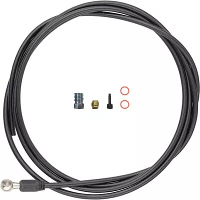 Jagwire Sport Mineral Oil Hydraulic Hose Kit For Magura MT 2000mm Black • $28.71