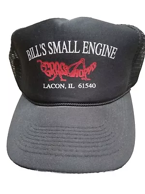 Vintage Bill's Small Engine Adjustable  Snapback Mesh Trucker Hat Cap • $14.99