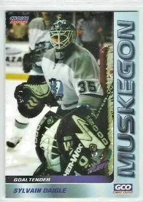 2002-03 Muskegon Fury (UHL) Sylvain Daigle (goalie) • $2