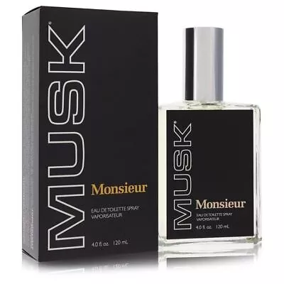 Monsieur Musk Cologne By Dana Eau De Toilette Spray 4oz/120ml For Men • $24.69