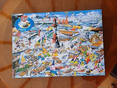 Mike Jupp  I♡BOATS. With Poster. • £4.75