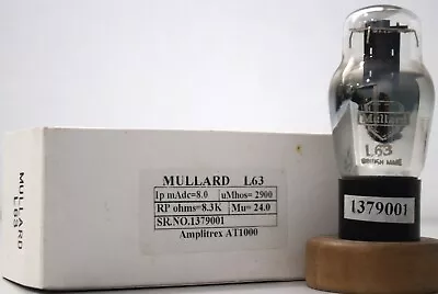 L63 6J5G MULLARD Made In Gt.Britian Amplitrex Tested • $150