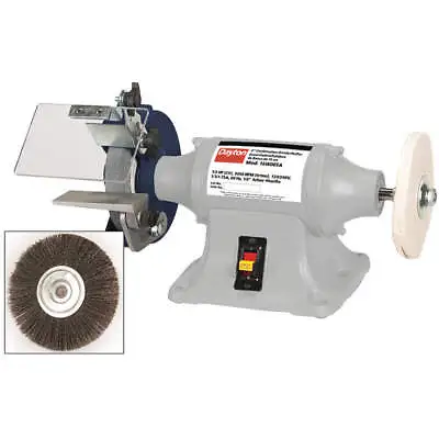 DAYTON 16W005 Bench Grinder6 36 Grit1/3HP 16W005 DAYTON 16W005 • $223.50