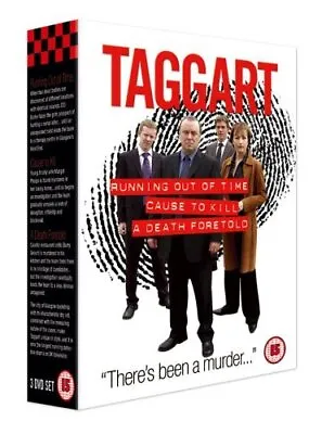 Taggart: 3 Classic Episodes - 7 DVD (2006) John Michie Cert 15 Amazing Value • £4.76