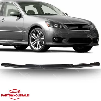 Front Hood Molding Trim For Infiniti M35 M45 2006-2010 Gloss Black 65834-EJ80A • $89.99