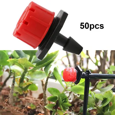 £4.69 • Buy Adjustable Micro Drip Irrigation System Watering Sprinklers Emitter Drippers