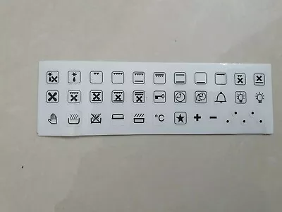 Part No.1000003 Oven Range Stove Cooker Decals Display Sticker Symbol Label • $14.10