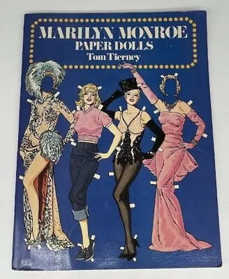 NOS Marilyn Monroe Dover Paper Doll Book By Tom Tierney 1979 Uncut 31 Costumes • $67.75
