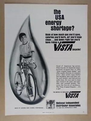 1974 Vista Esquire 10-Speed Bike Vintage Print Ad • $9.99