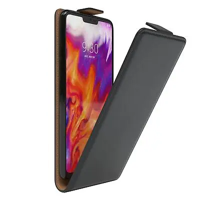 Case For LG G7 Thinq / G7 One Flip Protective Case Phonecase Case Black • £8.51