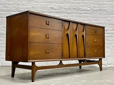 Mid Century Modern Broyhill BRASILIA Long DRESSER / Credenza C. 1960's • $4995