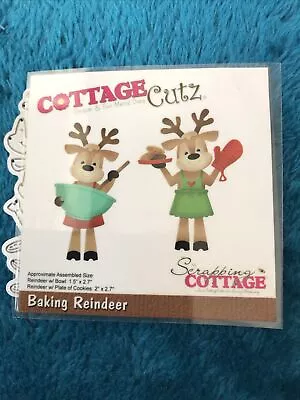 Cottage Cutz Die - Reindeer Baking Die • £8.75