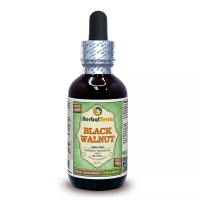 Black Walnut (Juglans Nigra) Tincture Organic Dried Hull Liquid Extract • $17.95