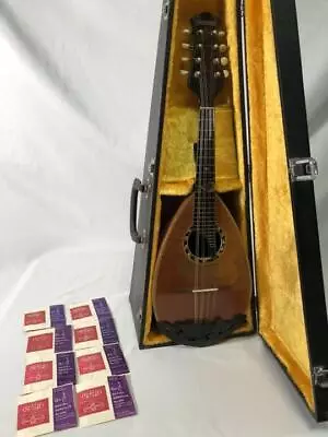 Suzuki Mandolin 1963 M-6 Stringed Instrument With Hard Case Made In Japan #V5933 • $255