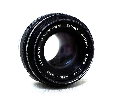 OLYMPUS ZUIKO 50mm 1.8 Prime Lens For OLYMPUS OM SLR Fit Defects • £22.49