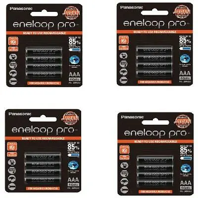 Eneloop Aaa Panasonic Pro 16 Pack Rechargeable Batteries  Total Of 16 Single Bat • $118.88