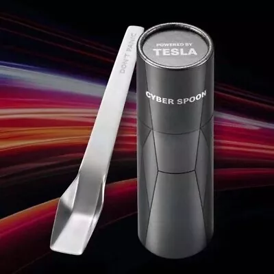 McDonald's X Tesla McFlurry Dessert Stainless Steel Cyber Spoon With Boxed New • $20.35