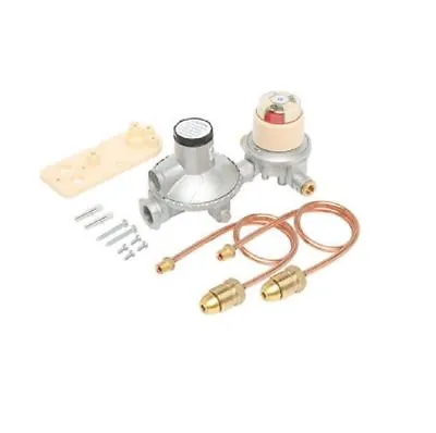 Bromic Auto Change Over LPG Gas Regulator Kit 400MJ Dual Bottle Caravan Home  • $152