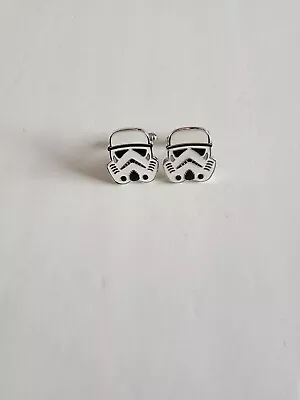 Stormtrooper White Cufflinks • $7.46