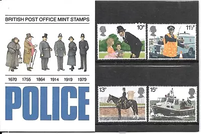 26/9/79 150th ANNIVERSARY OF METROPOLITAN POLICE GB PRESENTATION PACK • £0.50